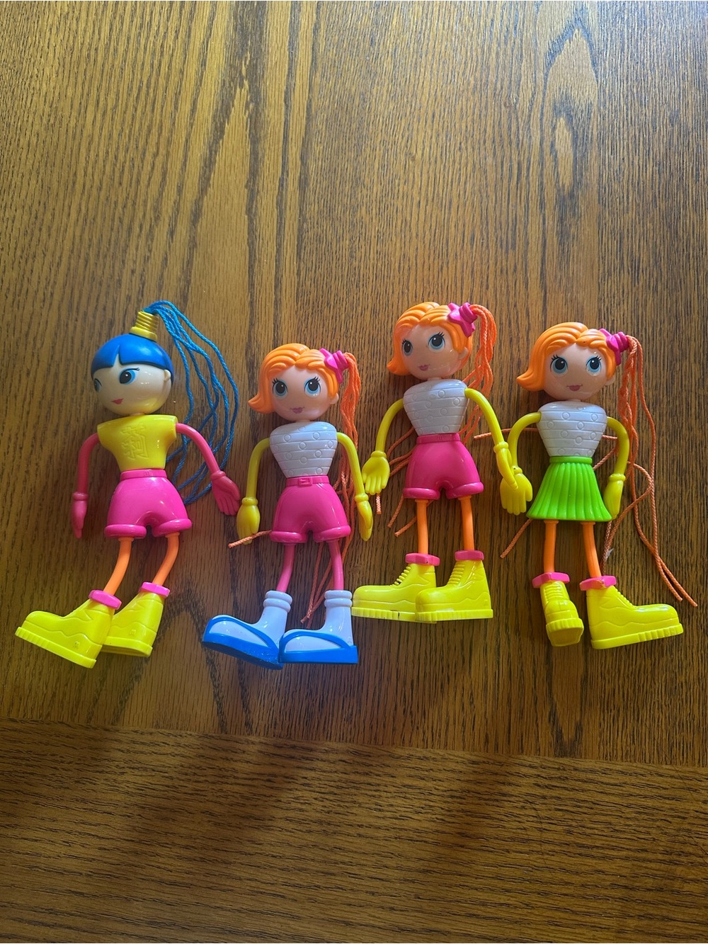 Betty Spaghetty McDonald’s 2003 Vintage Dolls — Set of 4